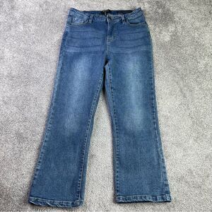 Buffalo David Bitton Jeans Women’s 29 Blue Kellie Bootcut Kick Crop High Rise